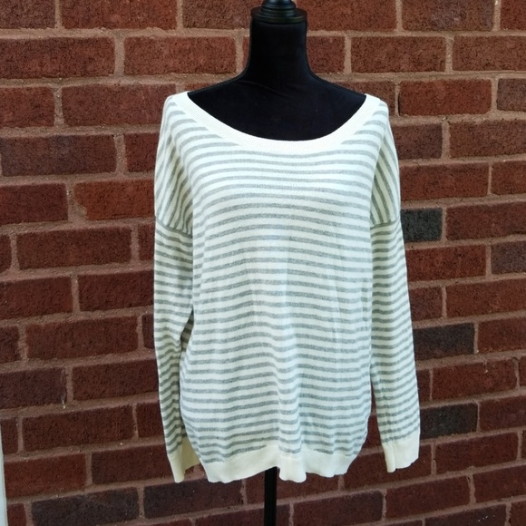 GAP Sweaters - GUC GAP SZ XL HI LO STRIPE SWEATER